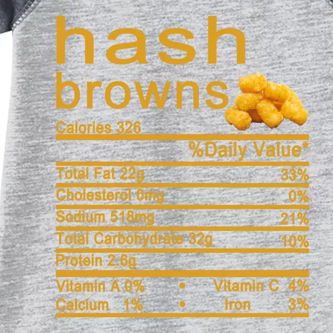 Hash Browns Infant Baby Jersey Bodysuit