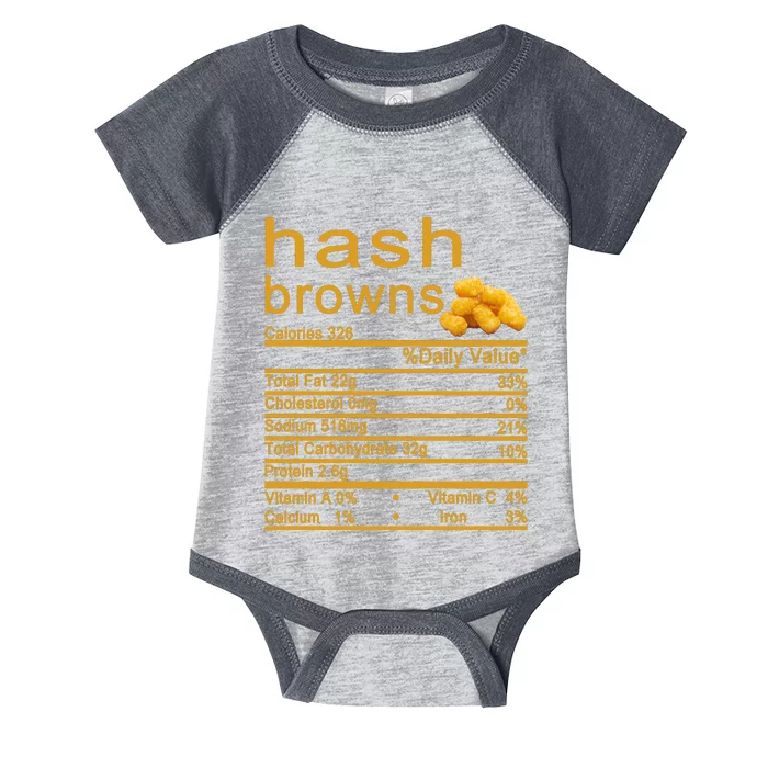 Hash Browns Infant Baby Jersey Bodysuit