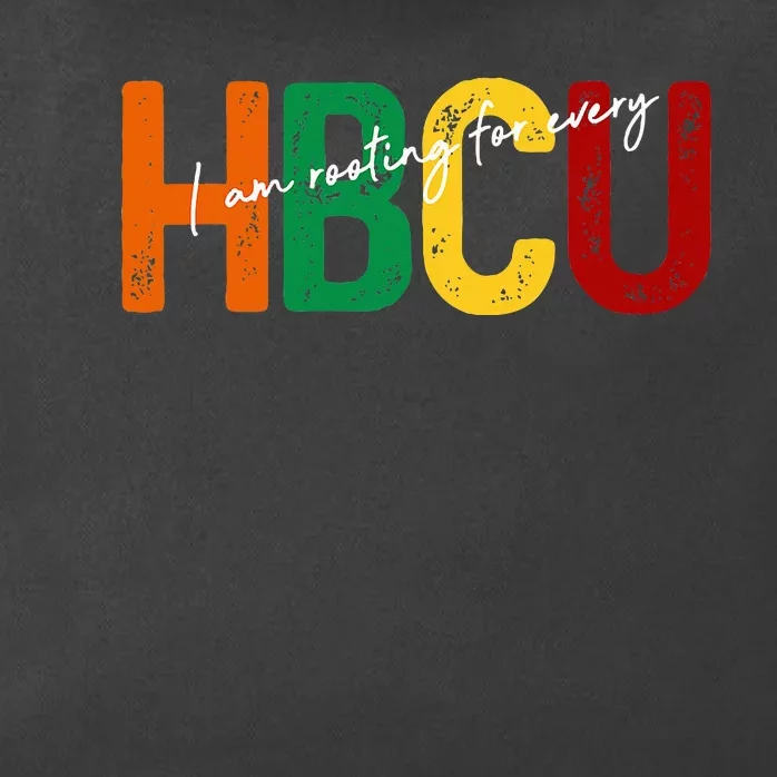 HBCU Black History Month I'm Rooting For Every HBCU Grad. Zip Tote Bag