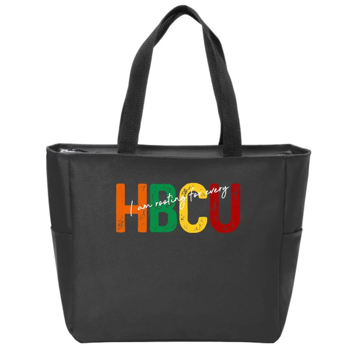 HBCU Black History Month I'm Rooting For Every HBCU Grad. Zip Tote Bag