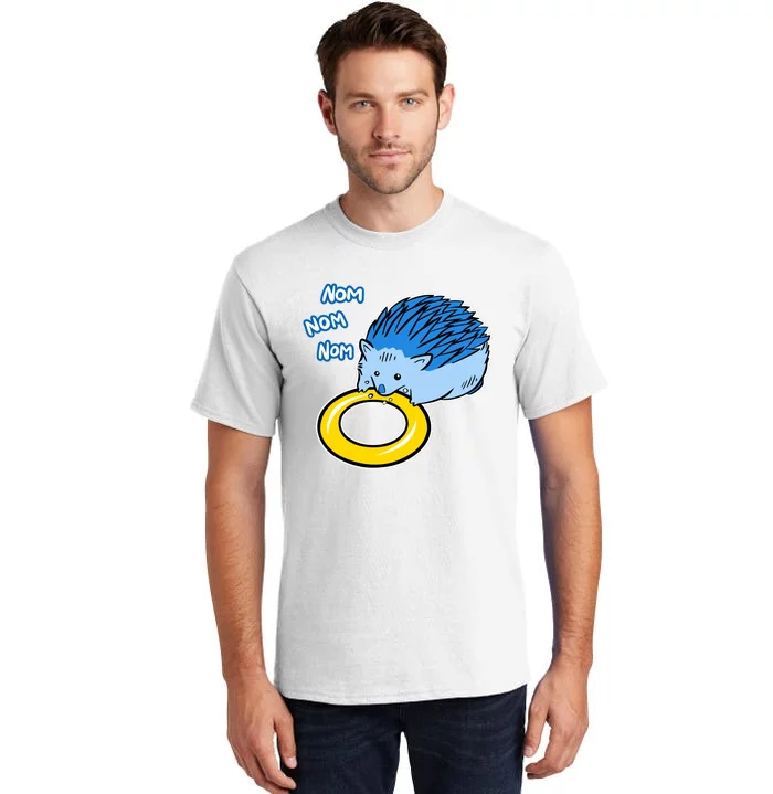 Hungry Blue Hedgehog Tall T-Shirt