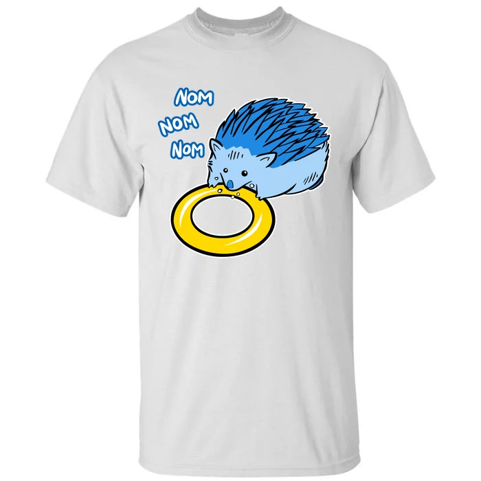 Hungry Blue Hedgehog Tall T-Shirt