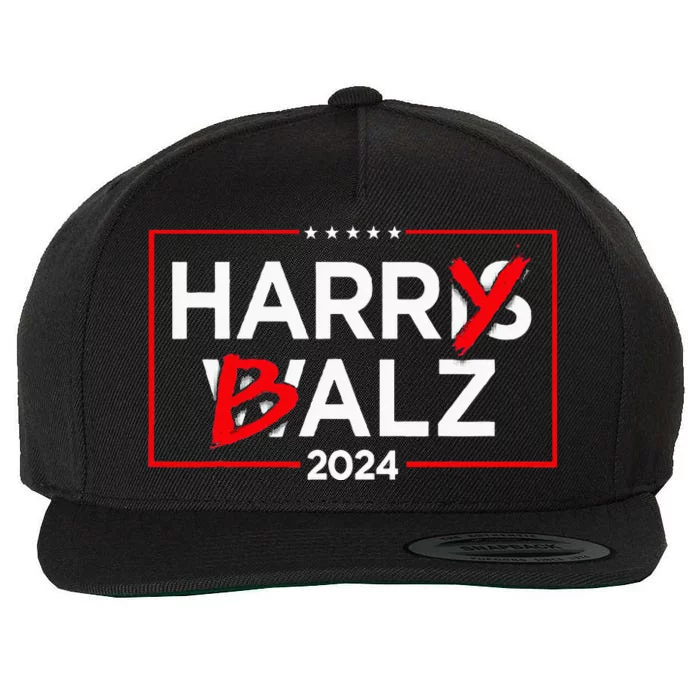 Harry Balz Wool Snapback Cap