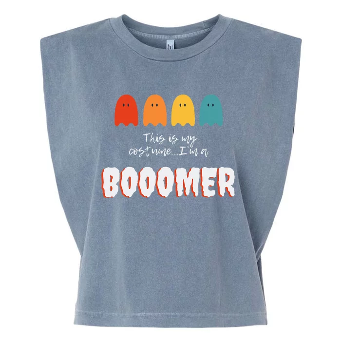 Halloween Boomer Garment-Dyed Women's Muscle Tee