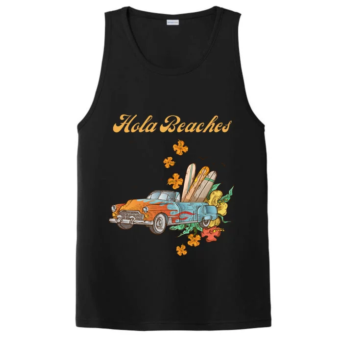 Hola Beaches Performance Tank