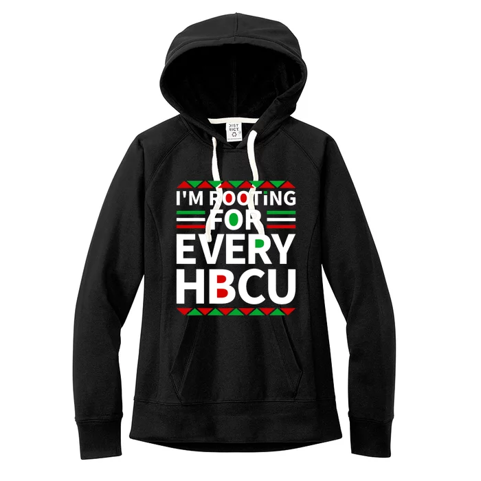 HBCU Black History Pride Historical Black College Graduate Women's Fleece Hoodie