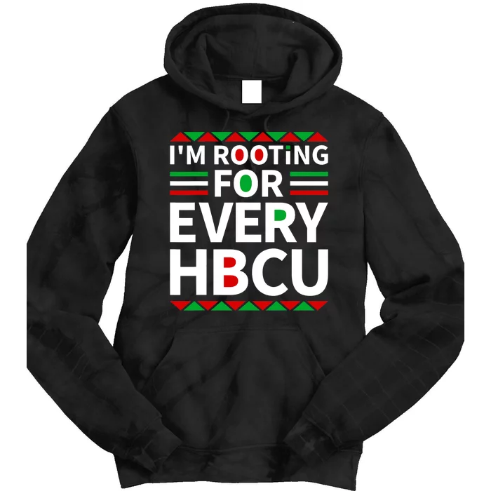 HBCU Black History Pride Historical Black College Graduate Tie Dye Hoodie