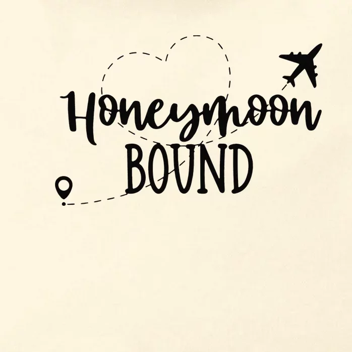 Honeymoon Bound Zip Tote Bag