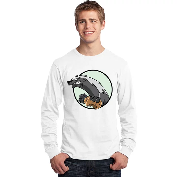 Honey Badger Tall Long Sleeve T-Shirt