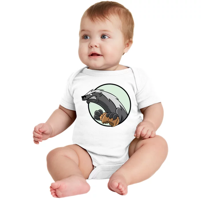 Honey Badger Baby Bodysuit