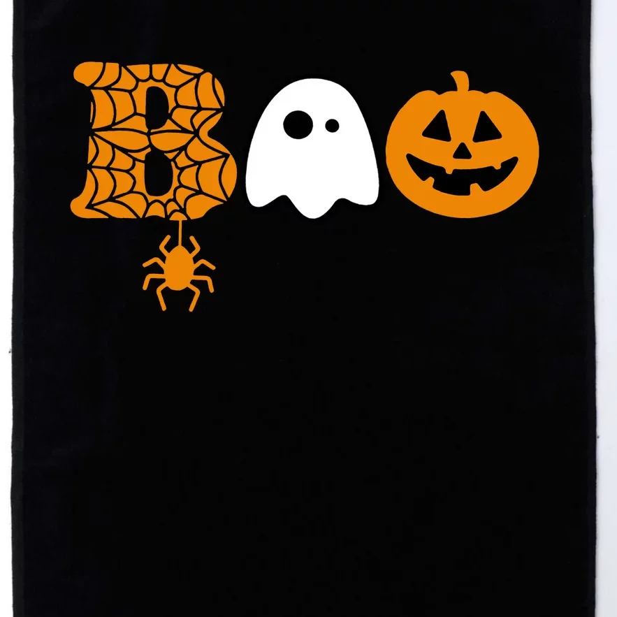 Halloween Boo Halloween Ghost Pumpkin Platinum Collection Golf Towel