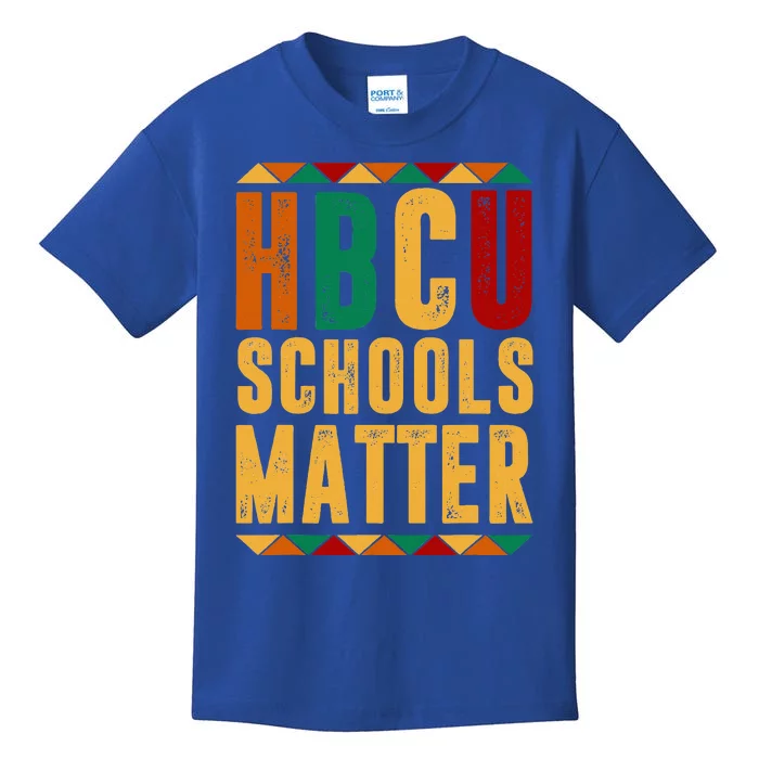 HBCU Black History Pride Gift I'm Rooting For Every HBCU Kids T-Shirt