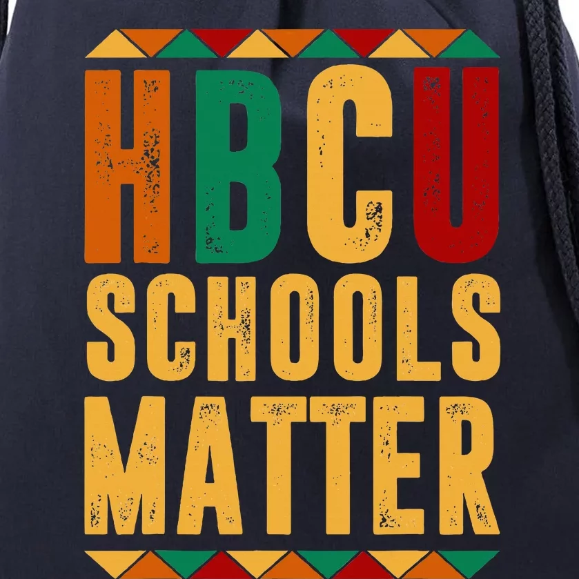 HBCU Black History Pride Gift I'm Rooting For Every HBCU Drawstring Bag