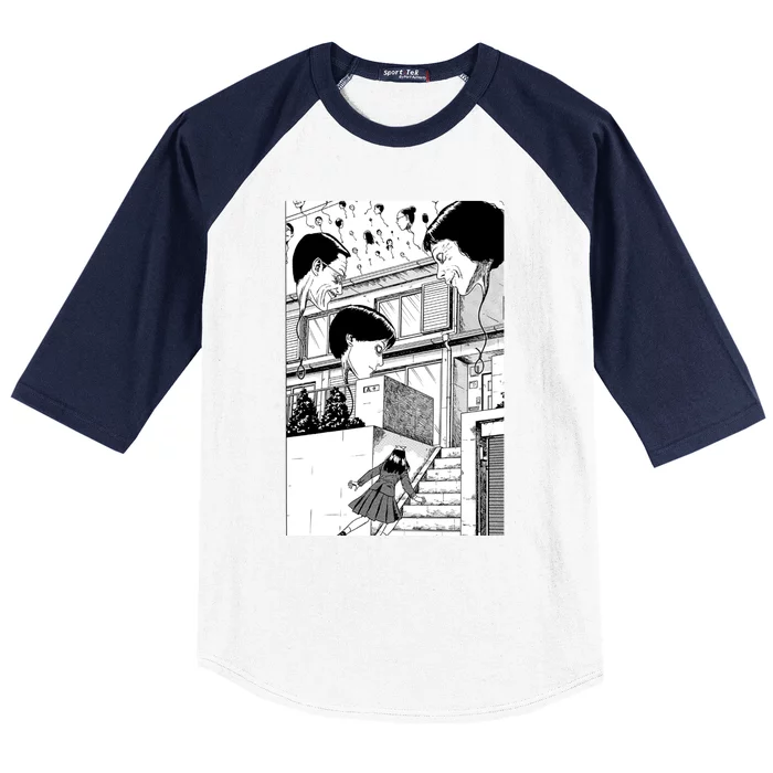 Hanging Balloons Baseball Sleeve Shirt