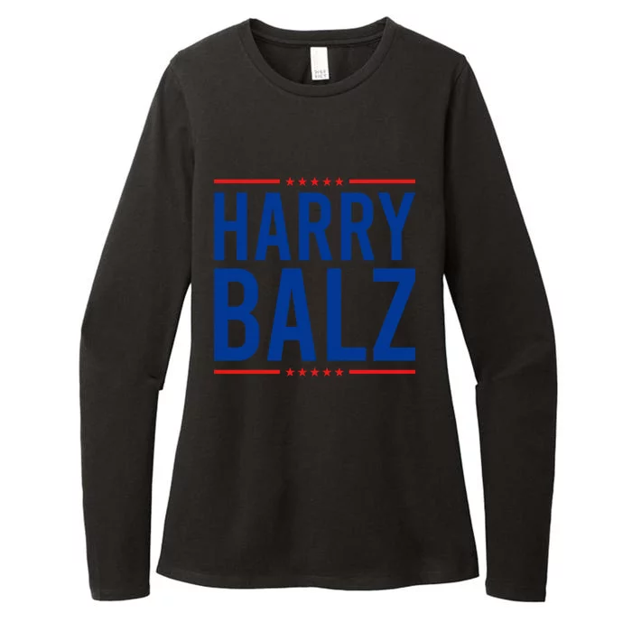 Harry Balz Harris Walz Political Gift Womens CVC Long Sleeve Shirt