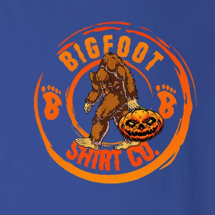 Headless Bigfoot Halloween Toddler Long Sleeve Shirt