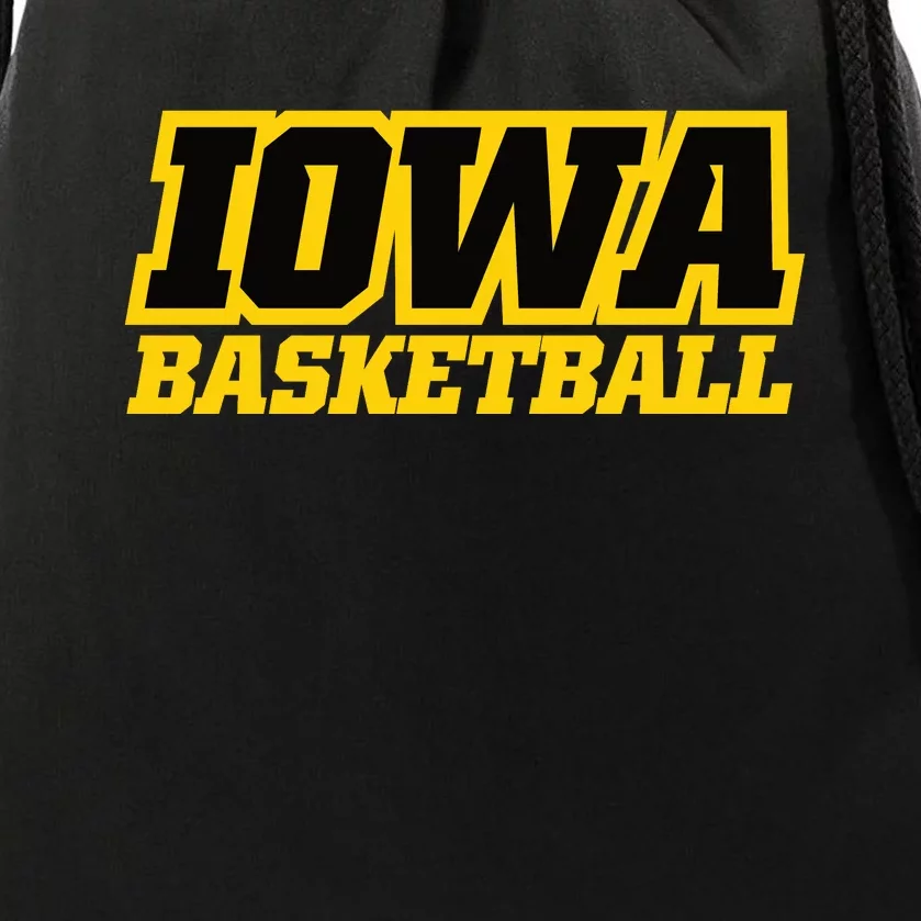 Iowa Basketball Drawstring Bag