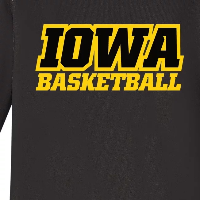 Iowa Basketball Baby Long Sleeve Bodysuit