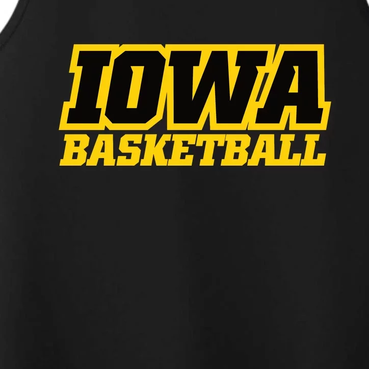 Iowa Basketball Performance Tank