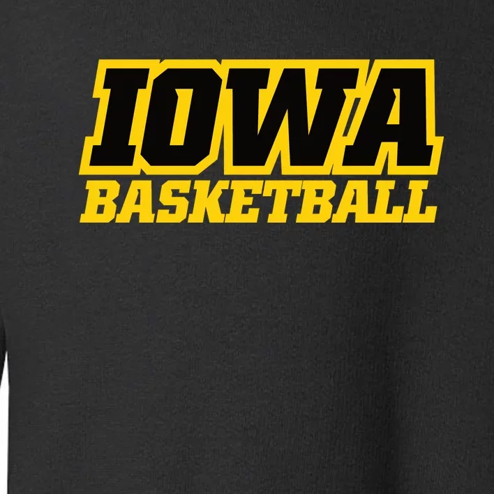 Iowa Basketball Toddler Sweatshirt