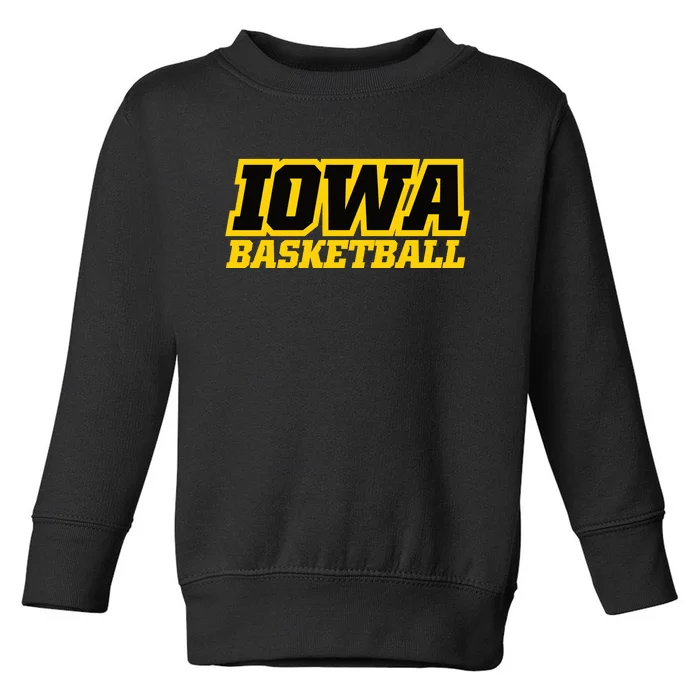 Iowa Basketball Toddler Sweatshirt