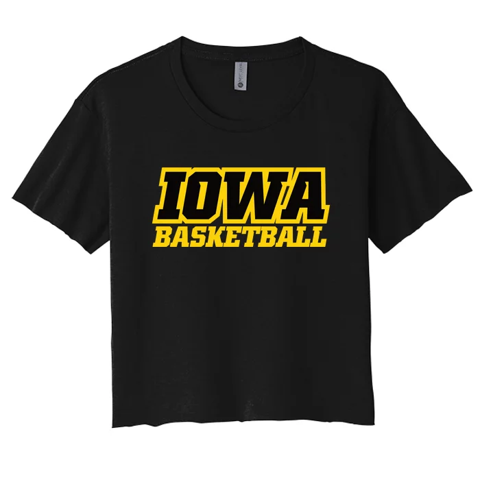 Iowa Basketball Women's Crop Top Tee