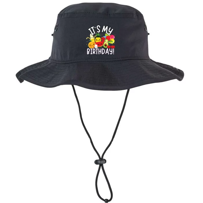 Hey Bear Its My Birthday Birthday Boy Girl Legacy Cool Fit Booney Bucket Hat