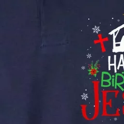 Happy Birthday Jesus Funny Christian Christmas Holiday Gifts Softstyle Adult Sport Polo