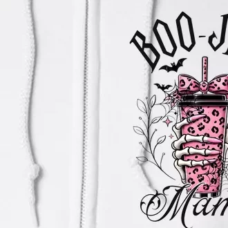 Halloween Boo Jee Mama Full Zip Hoodie