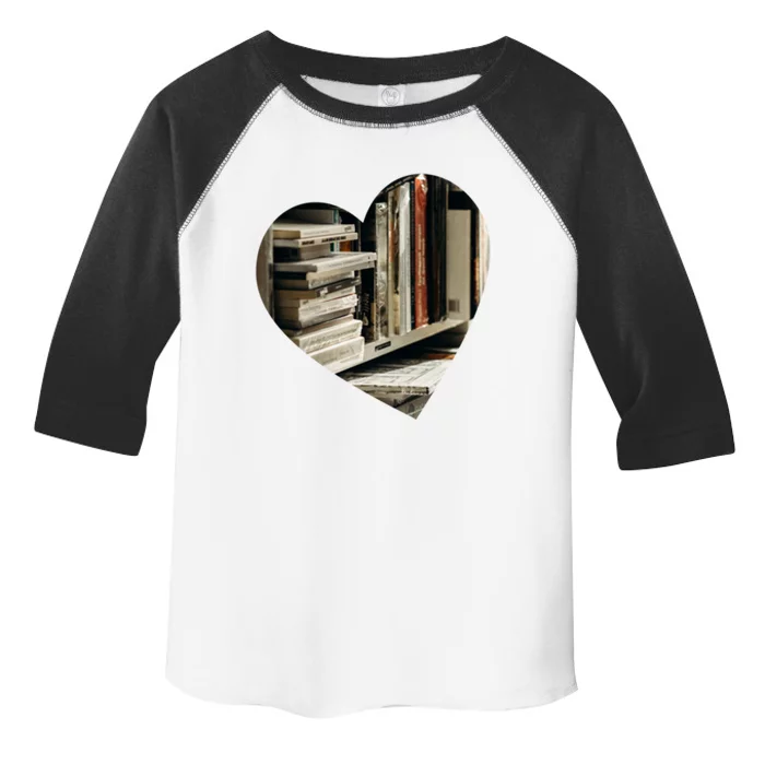 Heart Book Keeper Love Reading Librarian Nerd Geek Bookworm Meaningful Gift Toddler Fine Jersey T-Shirt