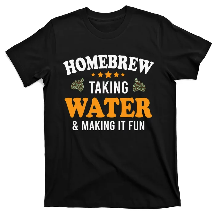 Home Brewing Kit for Craft Beer Start Homebrewing T-Shirt