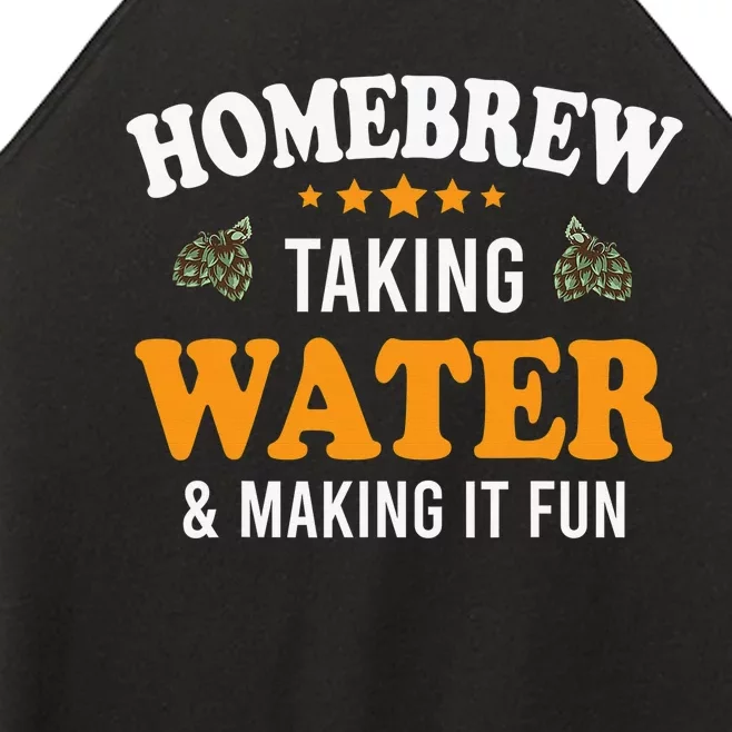 Home Brewing Kit for Craft Beer Start Homebrewing Women’s Perfect Tri Rocker Tank