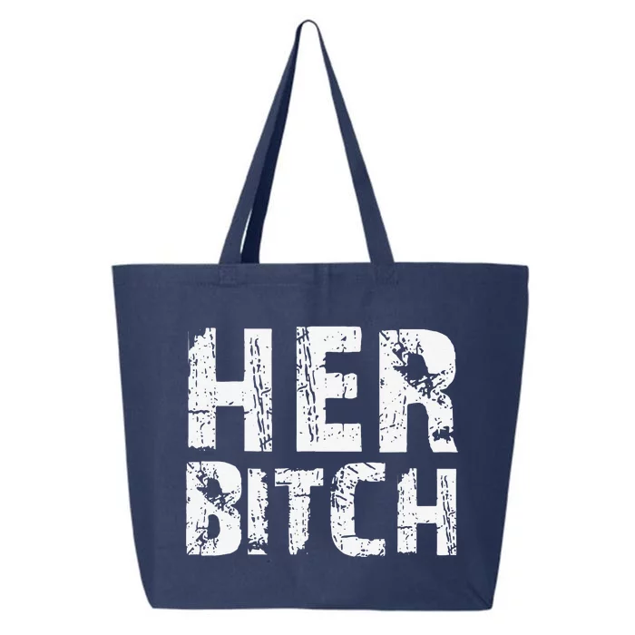 HER BITCH Kinky Couples Outfit FemDom Master Slave 25L Jumbo Tote