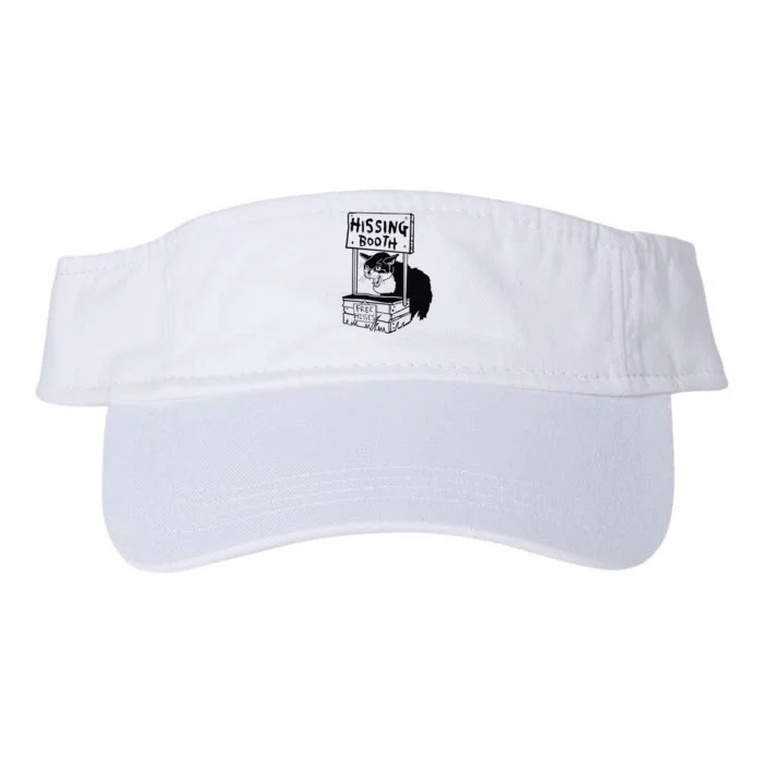 Hissing Booth Kitten Kitty Cat Furmom Furdad Valucap Bio-Washed Visor