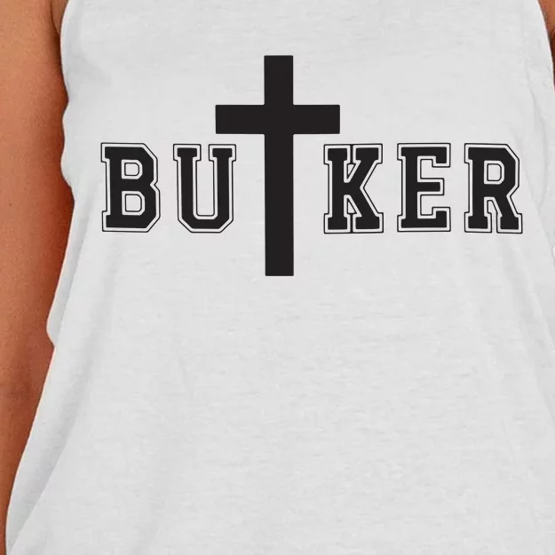 Harrison Butker Kansas City Kicker Women's Knotted Racerback Tank