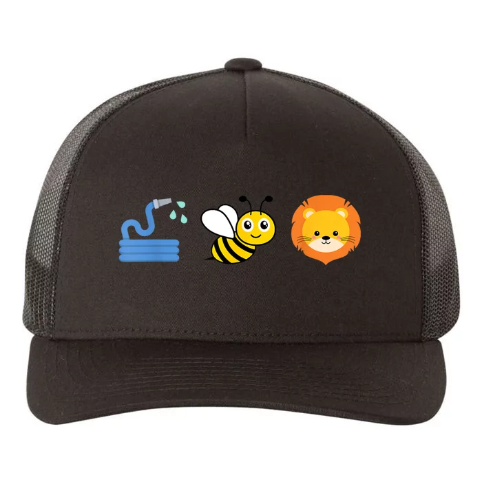 Hose Bee Lion Meme Yupoong Adult 5-Panel Trucker Hat