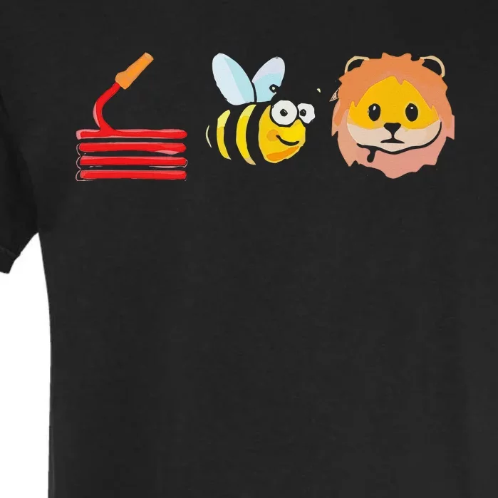 Hose Bee Lion I Am A Firefighter Garment-Dyed Heavyweight T-Shirt