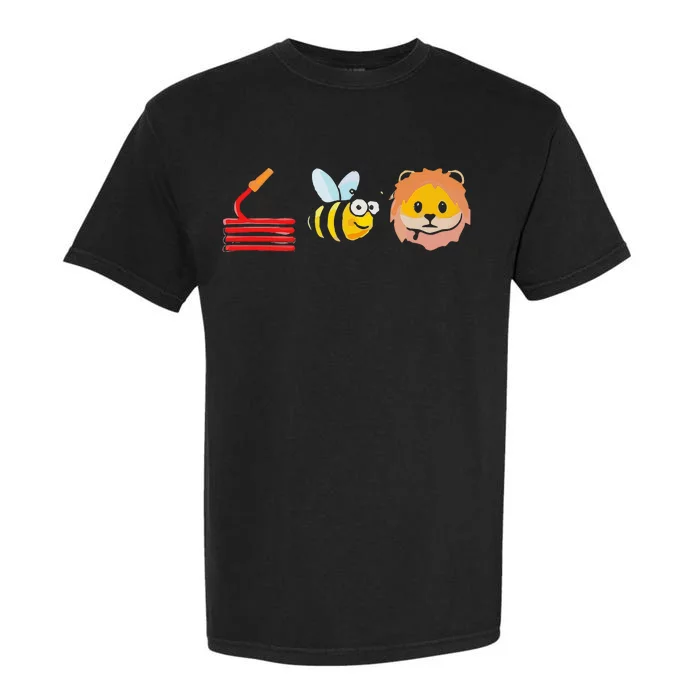 Hose Bee Lion I Am A Firefighter Garment-Dyed Heavyweight T-Shirt