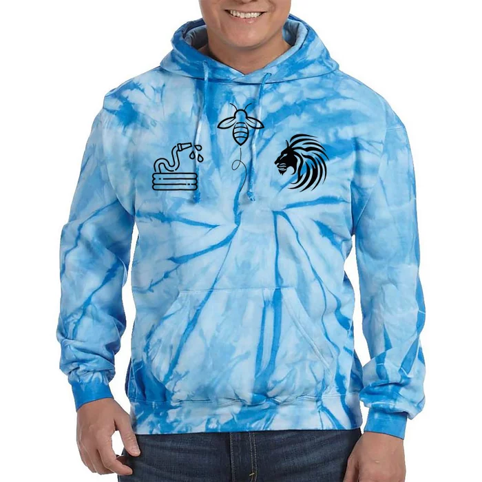 Hose Bee Lion Tie Dye Hoodie