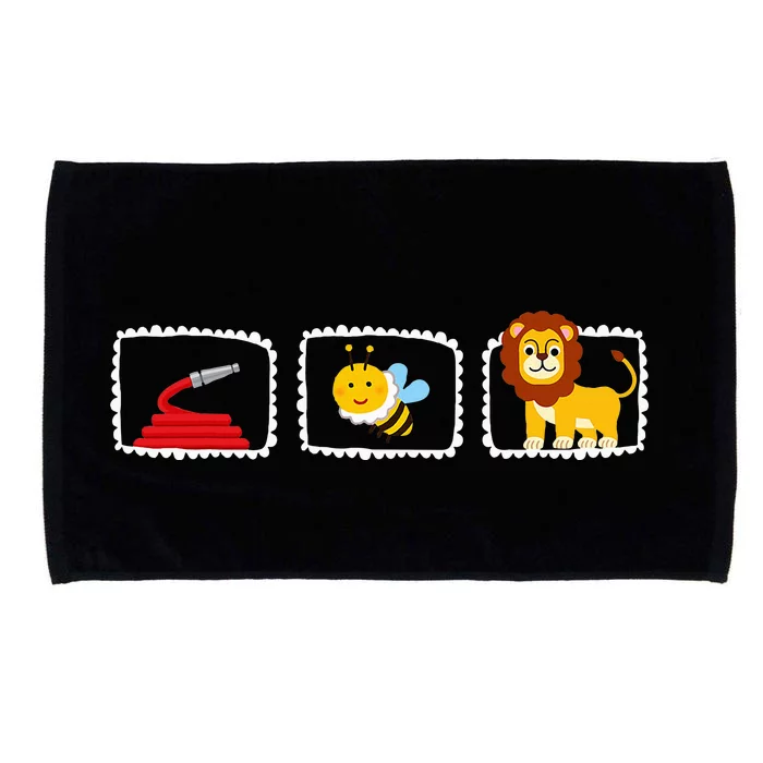 Hose Bee Lion Funny Hoes Be Lying Pun Intended Microfiber Hand Towel