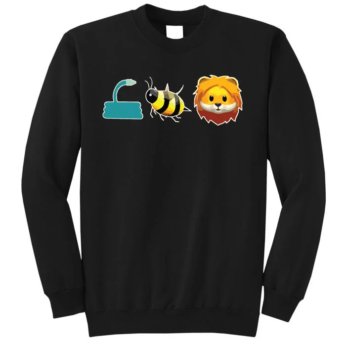 Hose Bee Lion Hoes Be Lyin Tall Sweatshirt