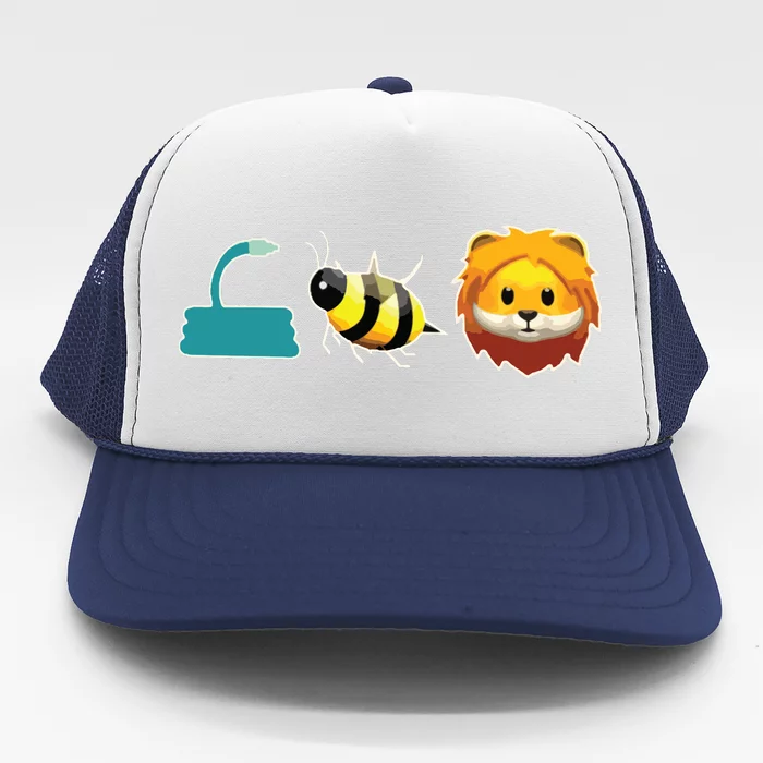 Hose Bee Lion Hoes Be Lyin Trucker Hat