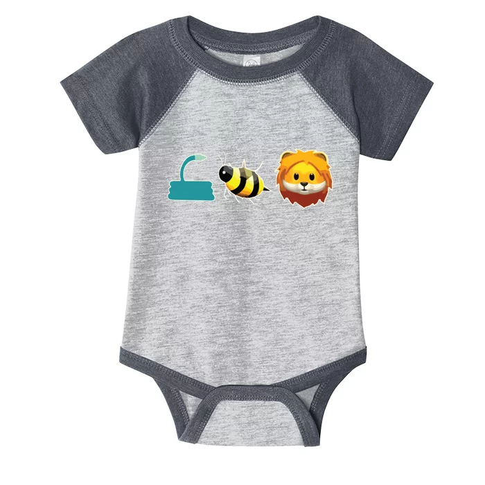 Hose Bee Lion Hoes Be Lyin Infant Baby Jersey Bodysuit