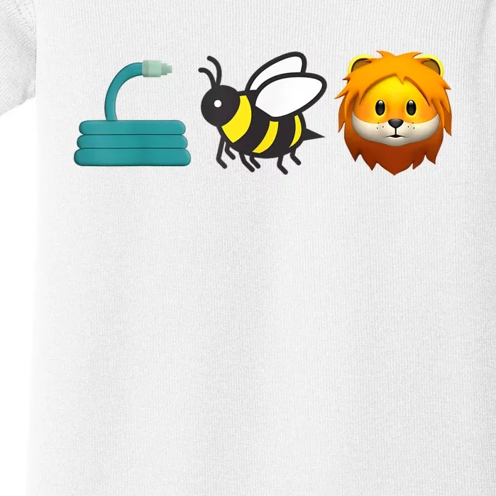 Hose Bee Lion Icons Funny Hoes Be Lying Funny Meme Baby Bodysuit