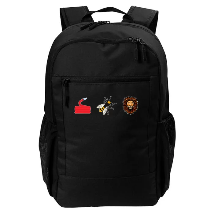 Hose Bee Lion Firefighter Daily Commute Backpack