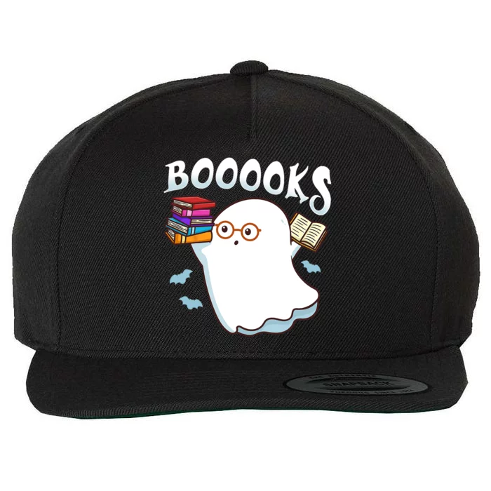 Halloween Books Librarian English Teacher Reader Reading Meaningful Gift Wool Snapback Cap