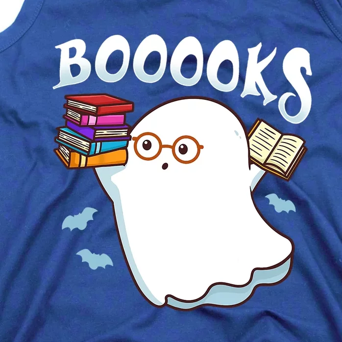 Halloween Books Librarian English Teacher Reader Reading Meaningful Gift Tank Top