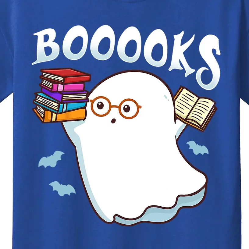 Halloween Books Librarian English Teacher Reader Reading Meaningful Gift Kids T-Shirt