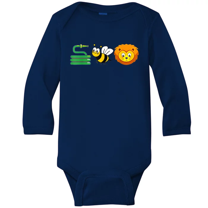 Hose Bee Lion Funny HoS Be Lying Baby Long Sleeve Bodysuit