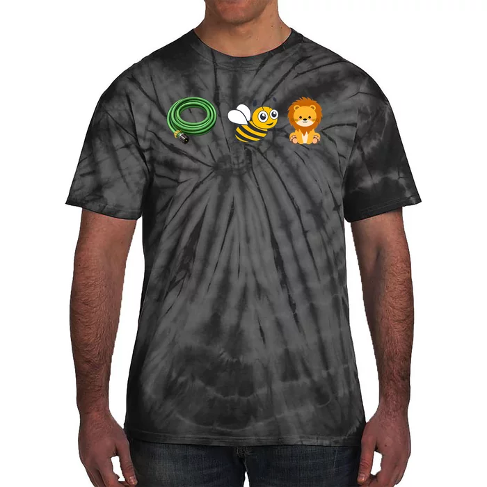 Hose Bee Lion Funny Meme Icons Tie-Dye T-Shirt